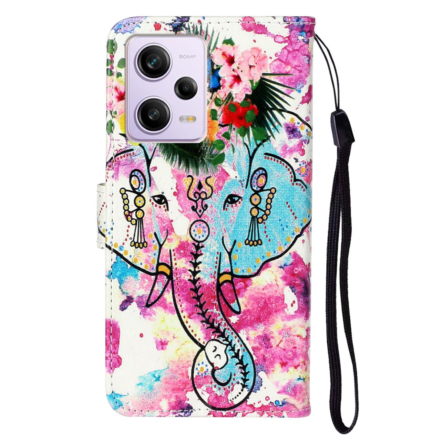 For Xiaomi Poco X5 Pro 5G / Redmi Note 12 Pro Speed 5G / Note 12 Pro 5G Pattern Printing Phone Cover Leather Wallet Flip Stand Case