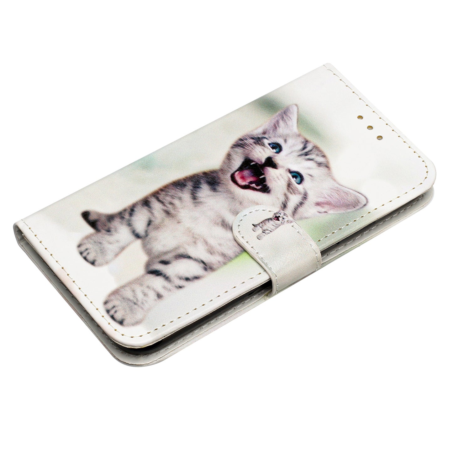For Google Pixel 6 Pro 5G Wallet Phone Case Pattern Printing PU Leather Stand Flip Cover with Strap