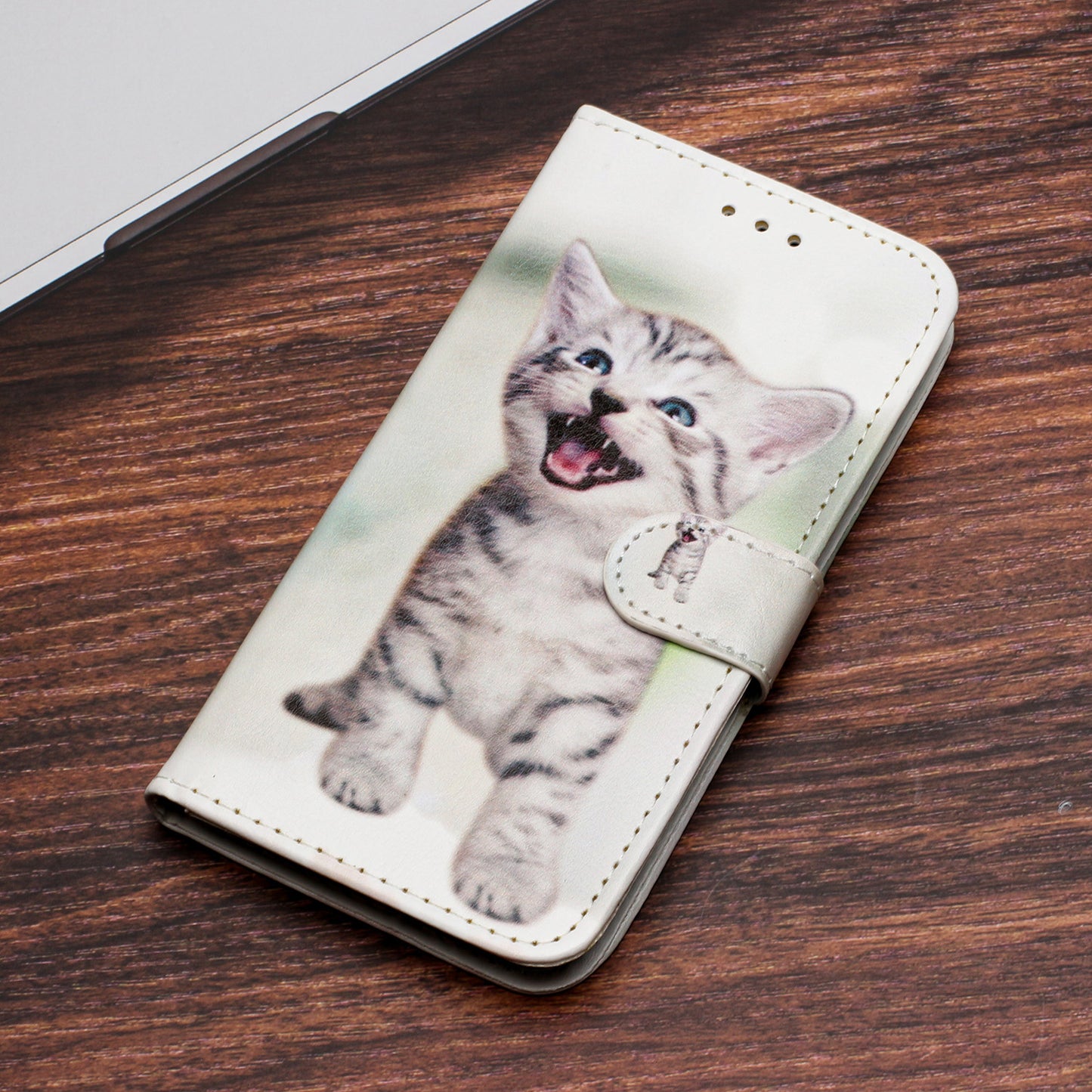 For Google Pixel 6 Pro 5G Wallet Phone Case Pattern Printing PU Leather Stand Flip Cover with Strap