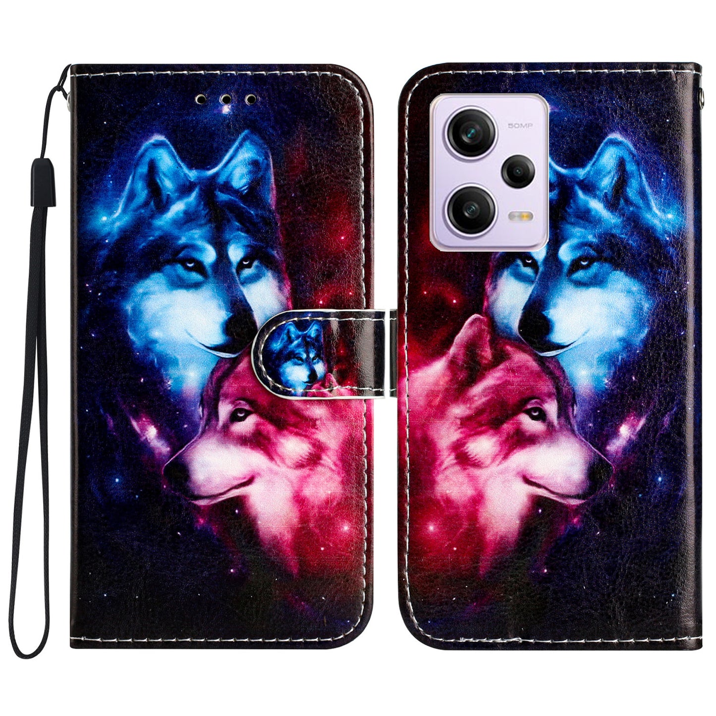 For Xiaomi Poco X5 Pro 5G / Redmi Note 12 Pro Speed 5G / Note 12 Pro 5G Pattern Printing Phone Case PU Leather Wallet Stand Cover