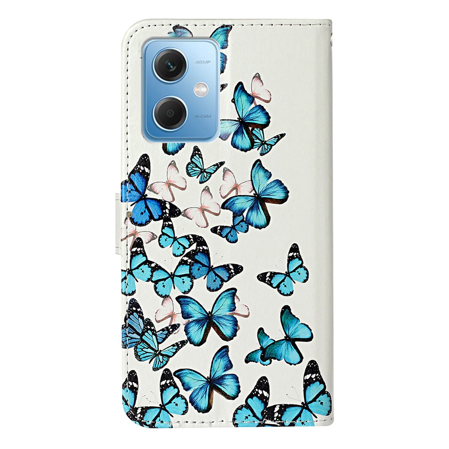 Phone Case for Xiaomi Redmi Note 12 5G (China) / (India) / (Global) / Poco X5 5G , PU Leather Pattern Printing Stand Flip Wallet Cover