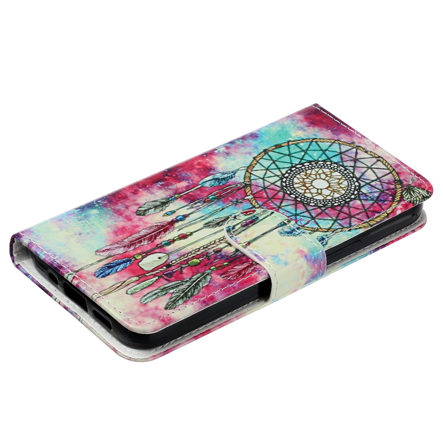 Phone Case for Xiaomi Redmi Note 12 5G (China) / (India) / (Global) / Poco X5 5G , PU Leather Pattern Printing Stand Flip Wallet Cover