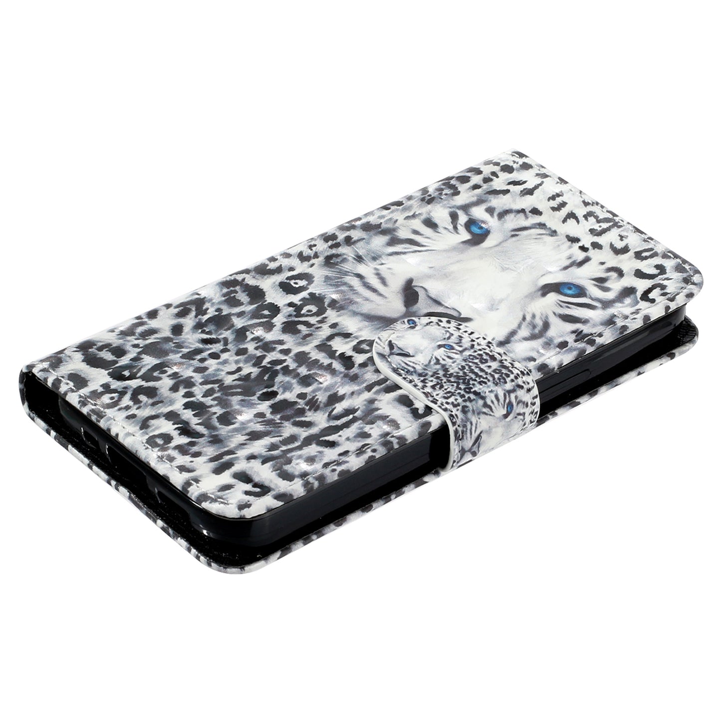For Sony Xperia 10 V Phone Case 3D Pattern Printing Flip Stand PU Leather Wallet Drop-proof Cover with Strap