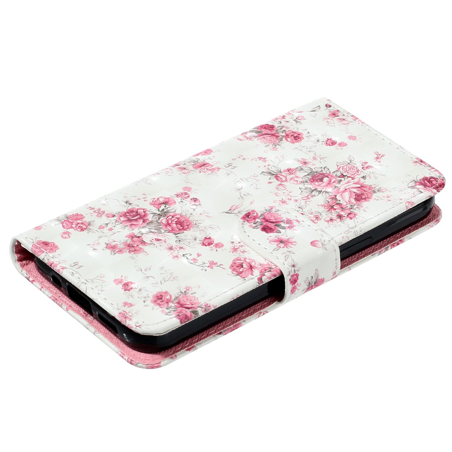 For Sony Xperia 1 V Shockproof PU Leather Wallet Case Folding Stand 3D Pattern Printing Phone Cover with Strap