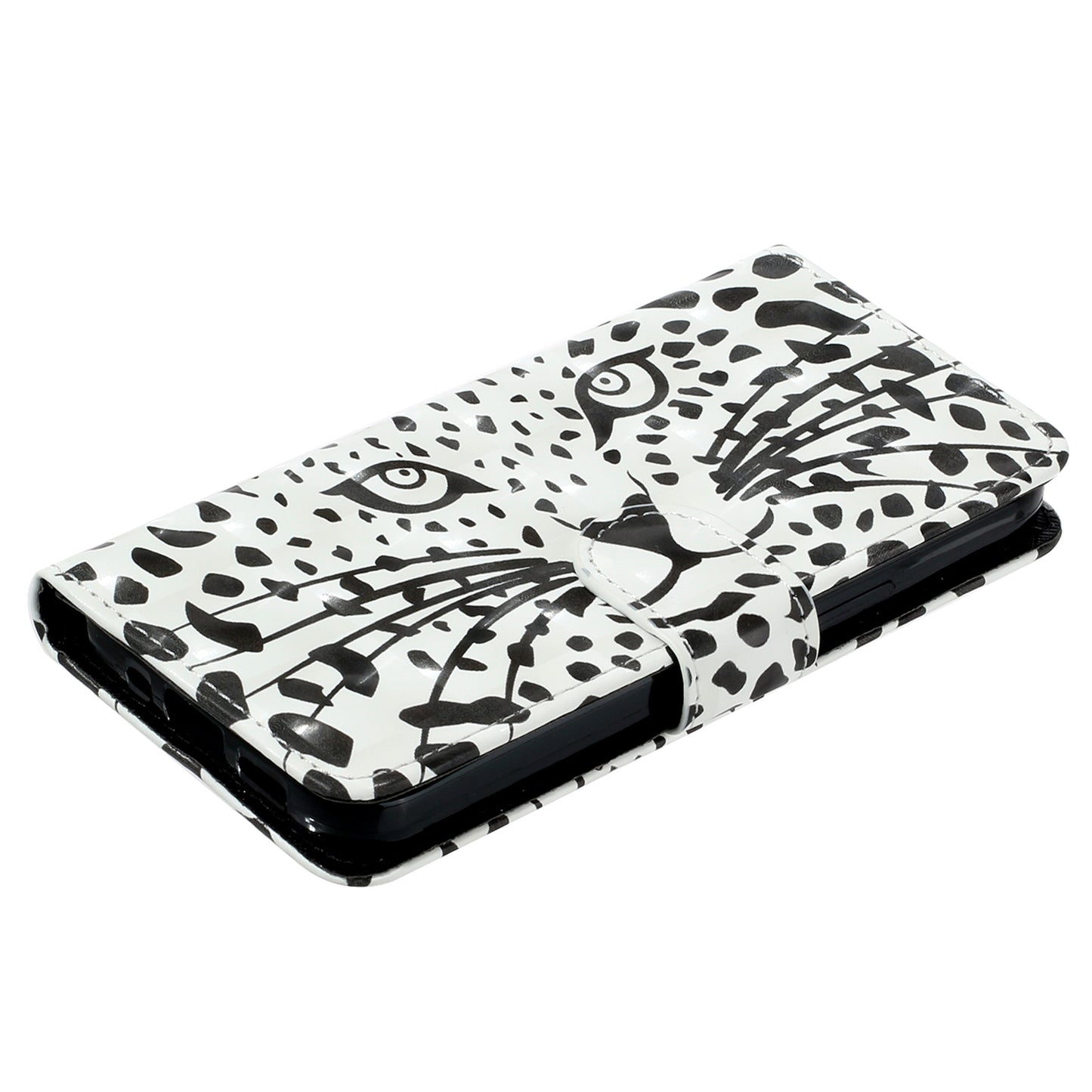For Xiaomi Poco X5 Pro 5G / Redmi Note 12 Pro Speed 5G / Note 12 Pro 5G 3D Pattern Printing Phone Case PU Leather Wallet Stand Anti-drop Cover