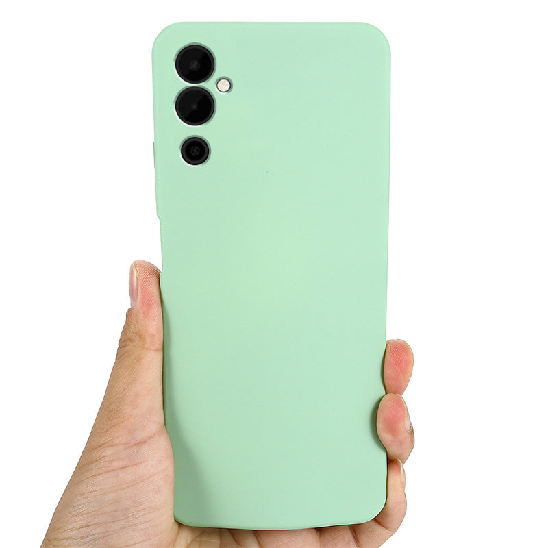 Mobile Phone Case for Tecno Pova Neo 2 4G , Liquid Silicone Soft Lining Cover with Strap