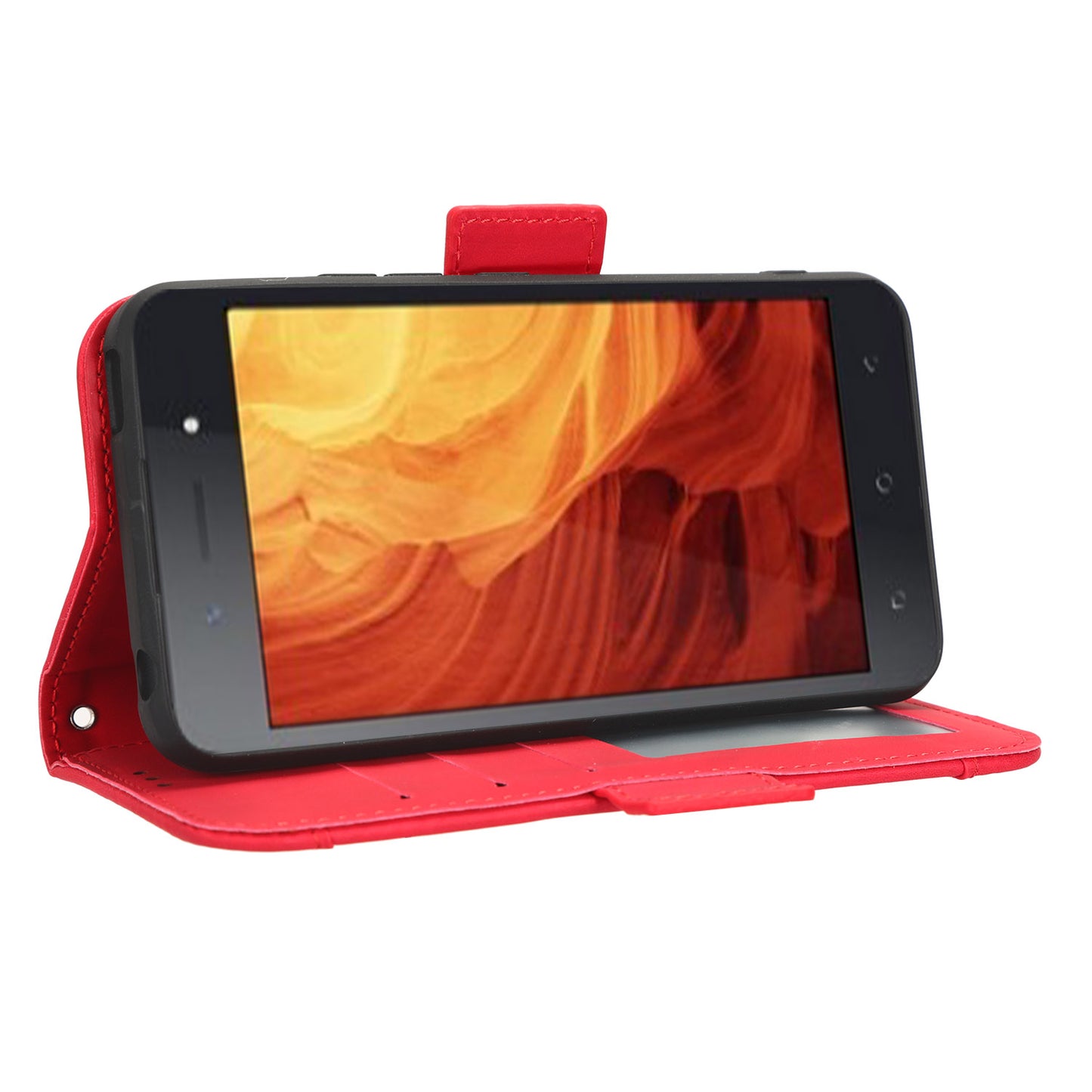 For Itel A18 Multiple Card Slots Phone Case PU Leather Stand Wallet Phone Cover