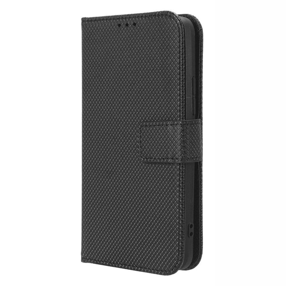 Shockproof Case for Itel A18 PU Leather Mobile Folio Flip Cover Wallet Phone Case with Stand