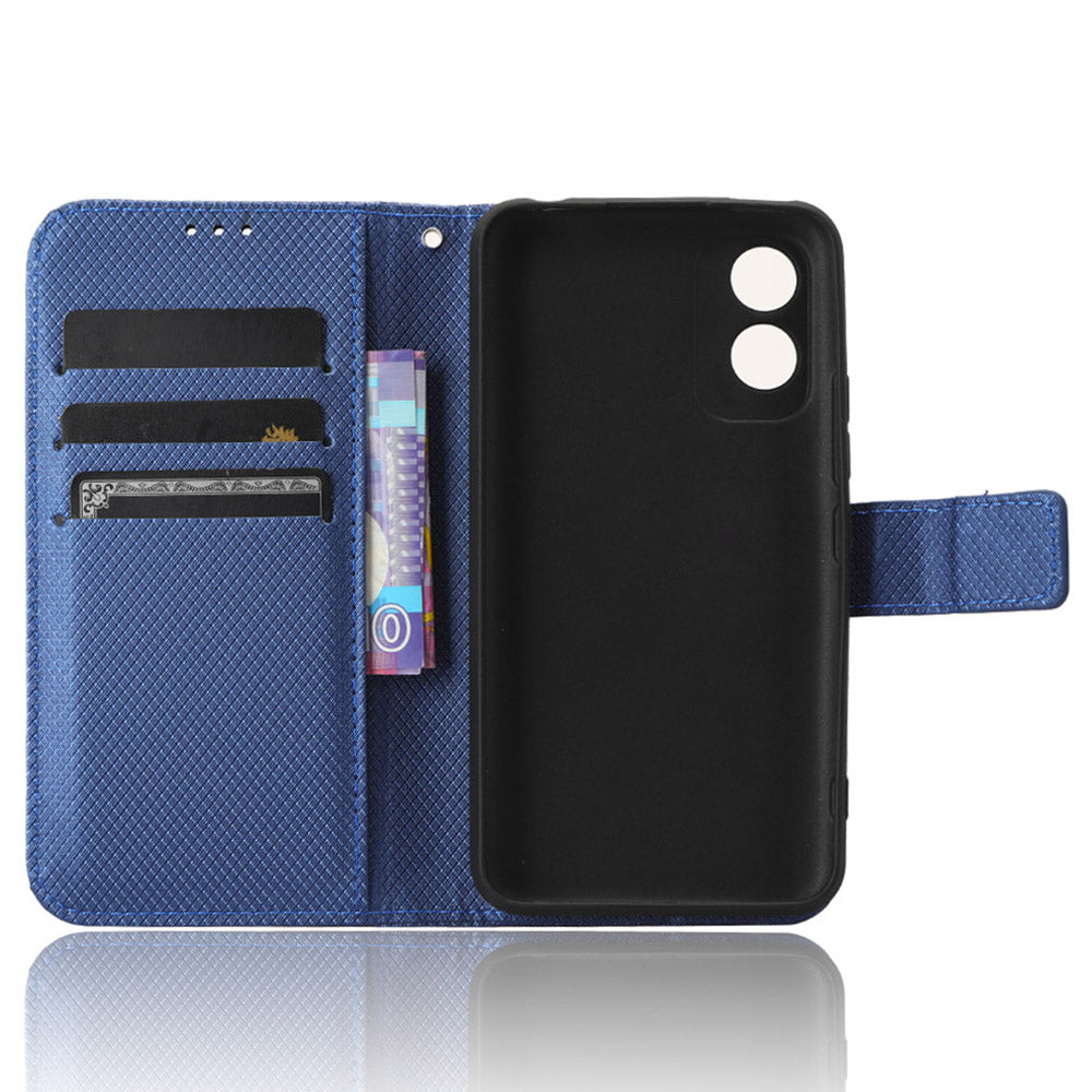 Shockproof Case for Itel A18 PU Leather Mobile Folio Flip Cover Wallet Phone Case with Stand