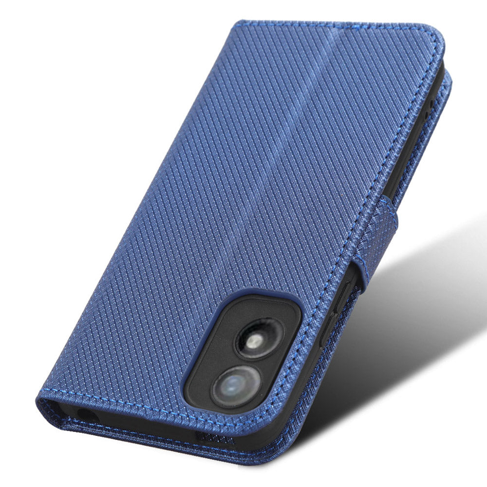 Shockproof Case for Itel A18 PU Leather Mobile Folio Flip Cover Wallet Phone Case with Stand