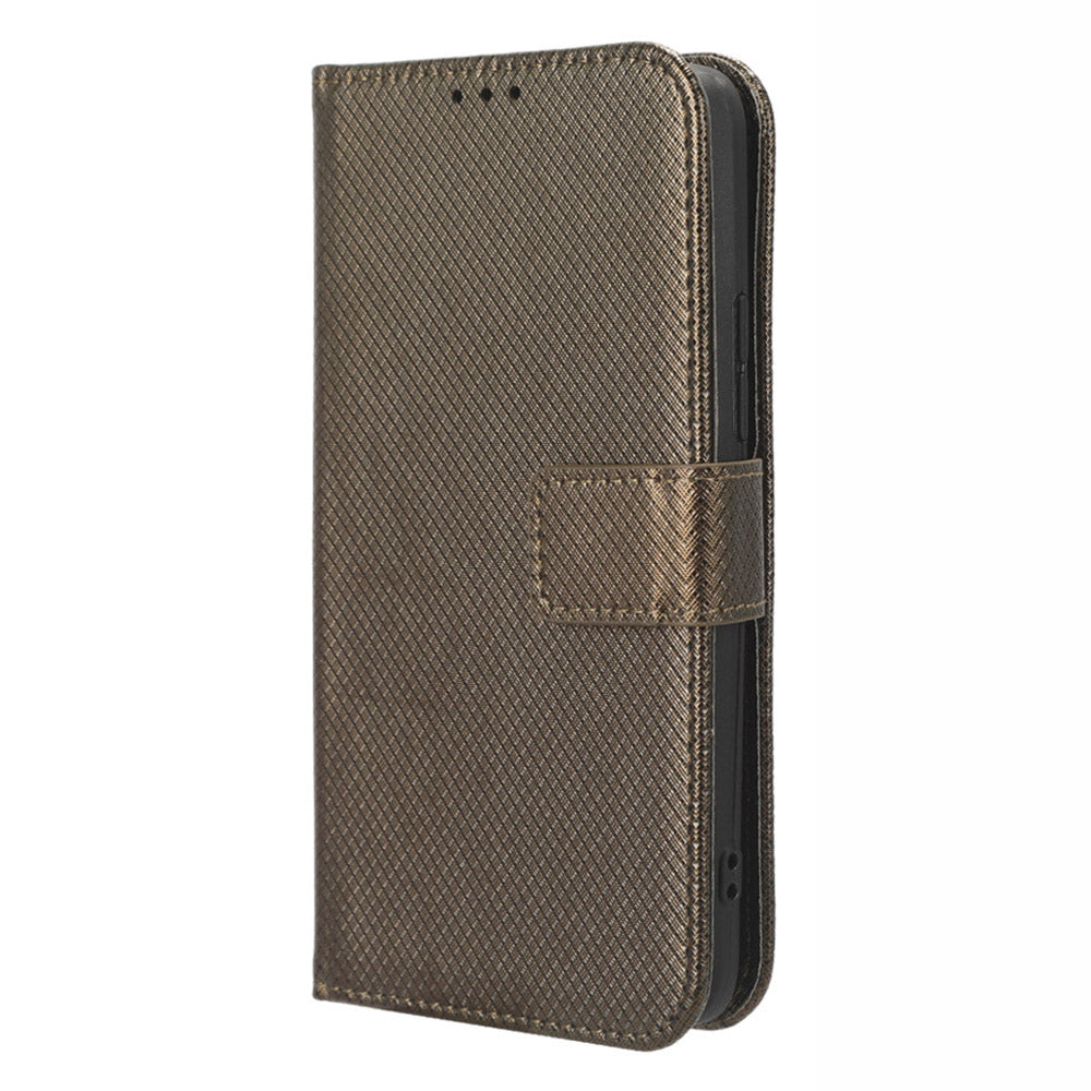 Shockproof Case for Itel A18 PU Leather Mobile Folio Flip Cover Wallet Phone Case with Stand