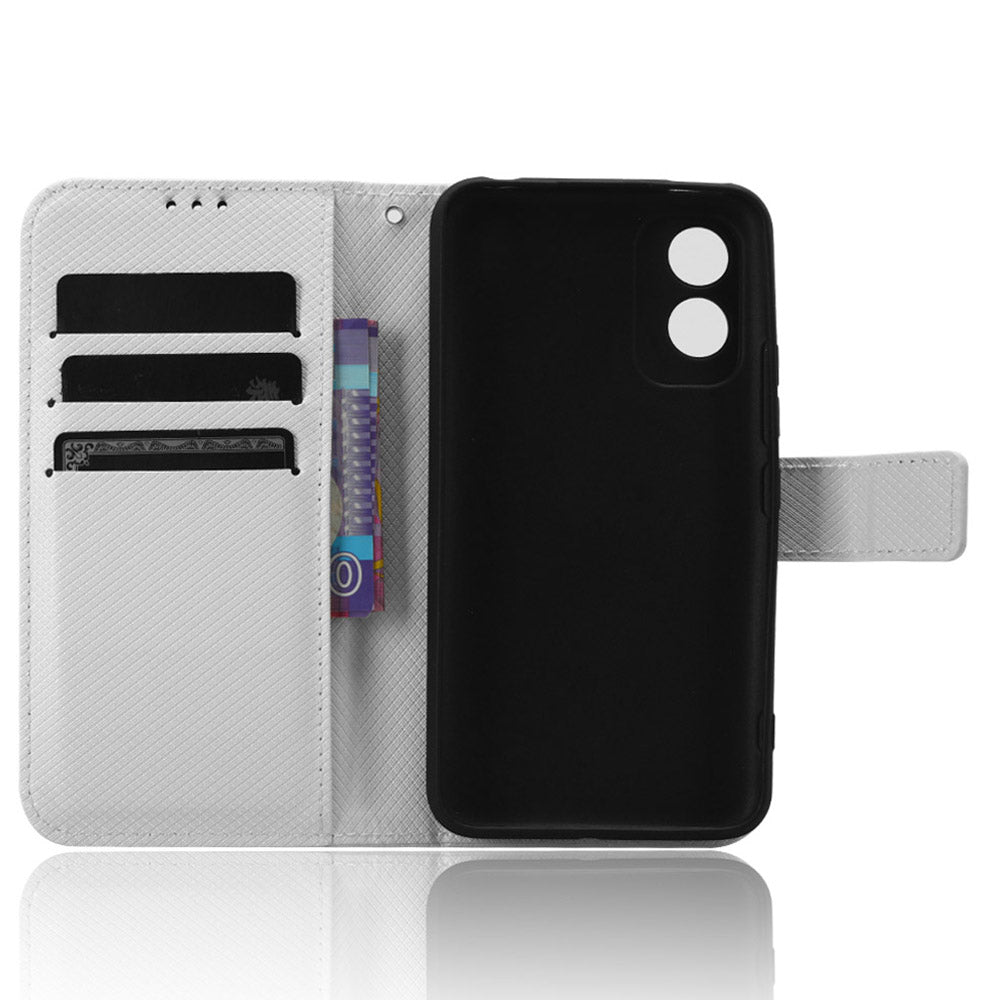 Shockproof Case for Itel A18 PU Leather Mobile Folio Flip Cover Wallet Phone Case with Stand