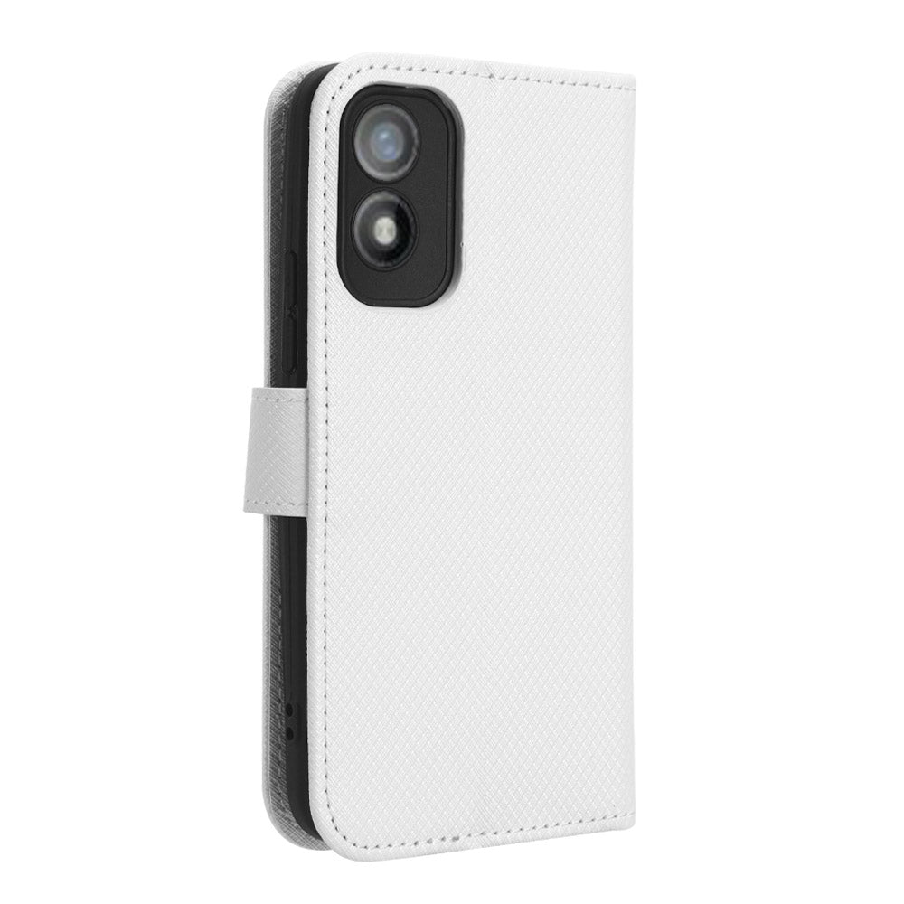 Shockproof Case for Itel A18 PU Leather Mobile Folio Flip Cover Wallet Phone Case with Stand
