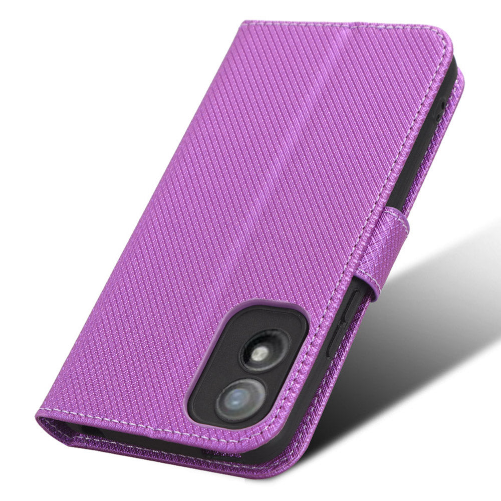 Shockproof Case for Itel A18 PU Leather Mobile Folio Flip Cover Wallet Phone Case with Stand