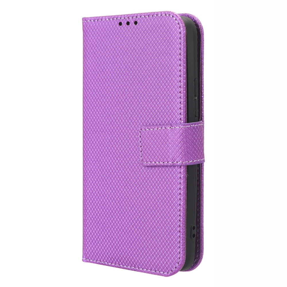 Shockproof Case for Itel A18 PU Leather Mobile Folio Flip Cover Wallet Phone Case with Stand