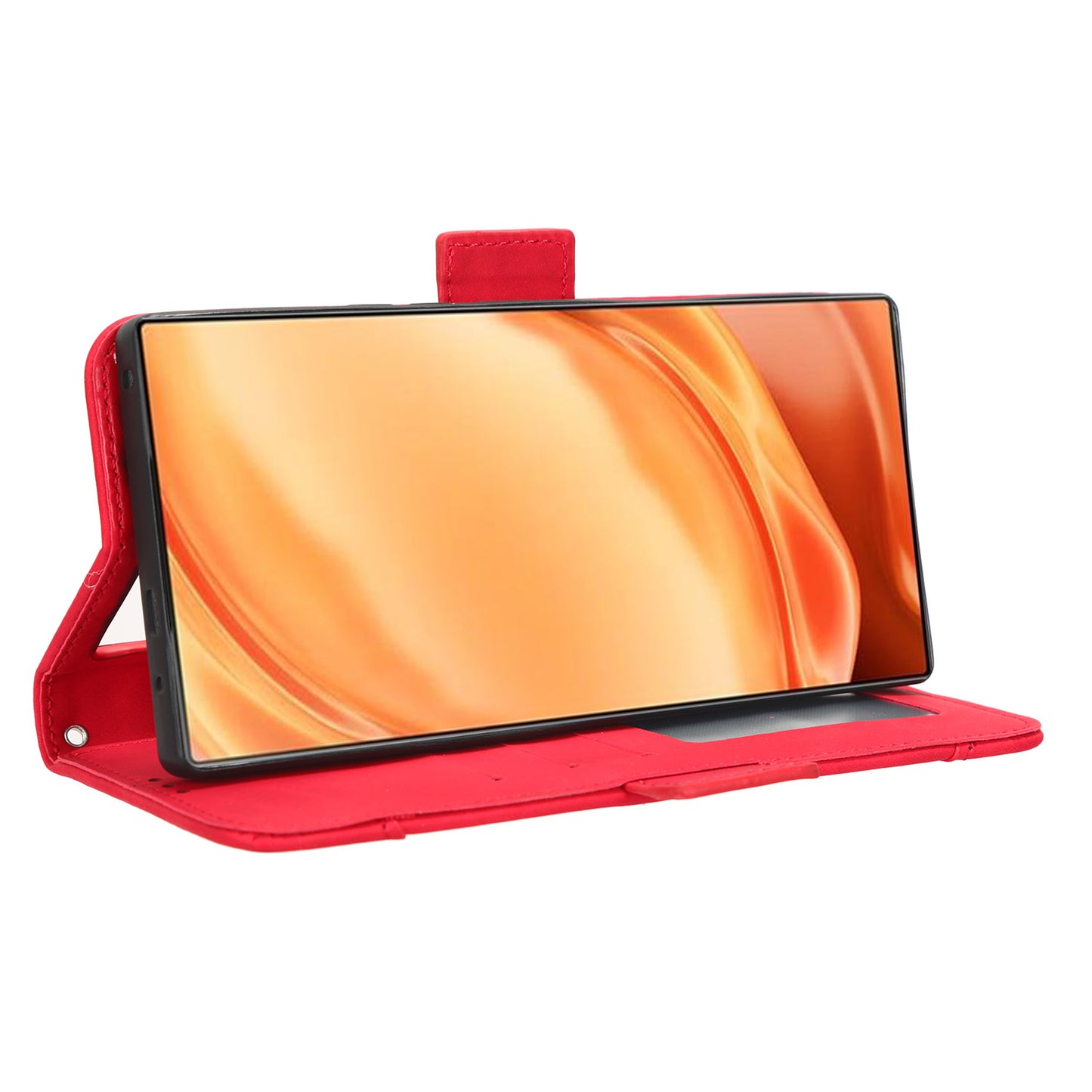 Wallet Phone Case for ZTE nubia Z50 Ultra Multiple Card Slots Phone Shell PU Leather Stand Cover