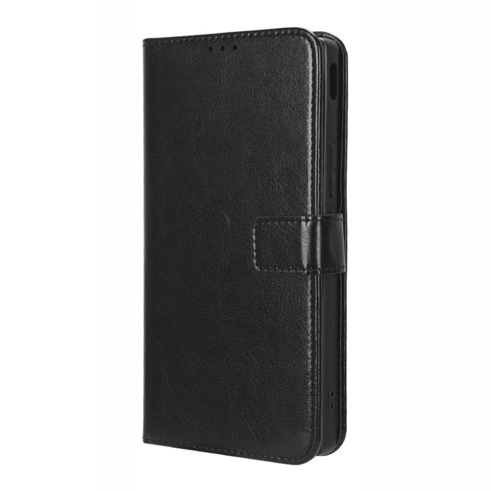 For ZTE nubia Z50 Ultra Wallet Phone Case Crazy Horse Texture PU Leather Folio Flip Cover with Stand