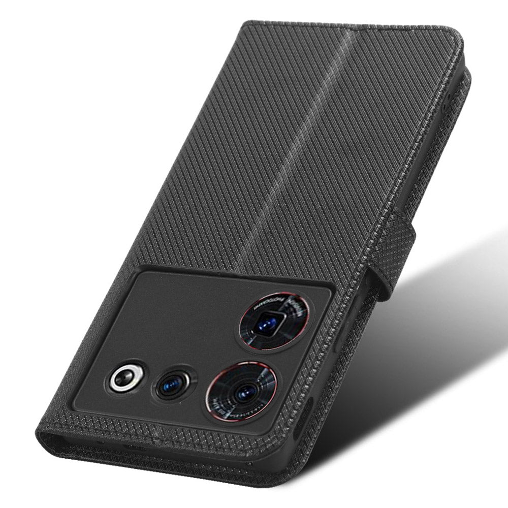 For ZTE nubia Z50 Ultra Wallet Phone Case Diamond Texture Mobile Phone Shell PU Leather Stand Cover