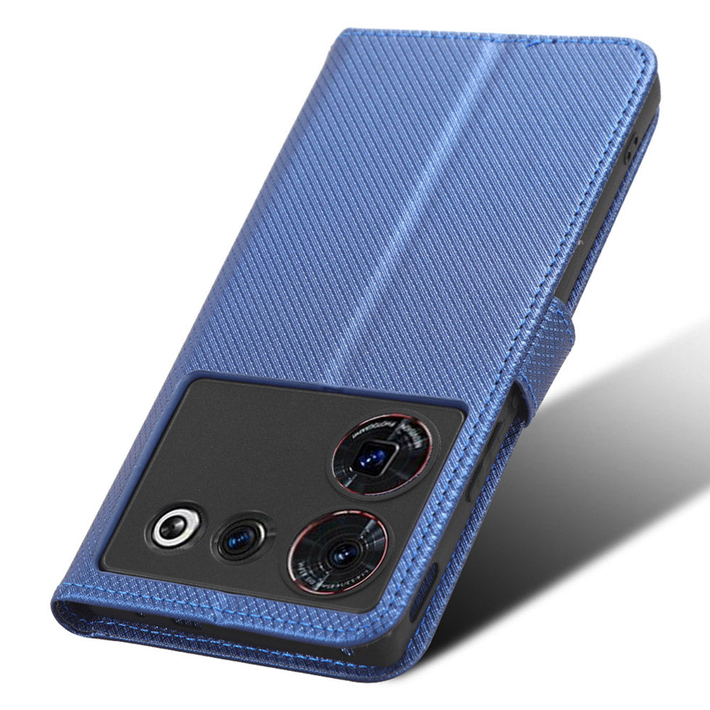 For ZTE nubia Z50 Ultra Wallet Phone Case Diamond Texture Mobile Phone Shell PU Leather Stand Cover