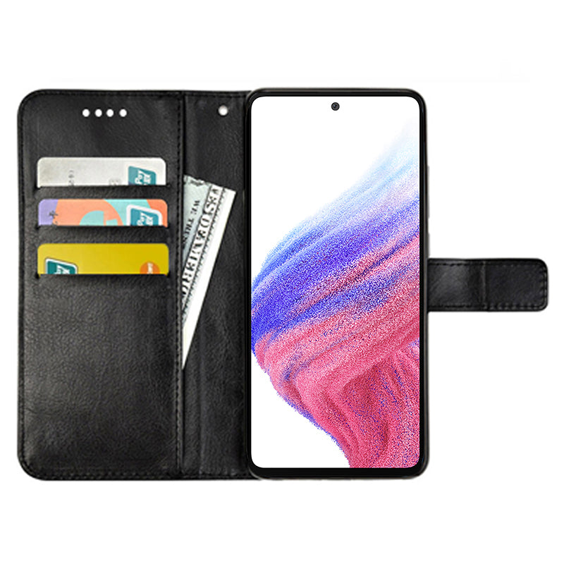 For Samsung Galaxy A24 4G PU Leather Wallet Case Pattern Printing Stand Phone Cover with Strap