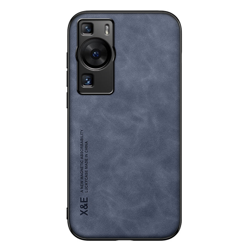 X&E For Huawei P60 Anti-scratch Skin-touch Phone Case PU Leather TPU PC Cover