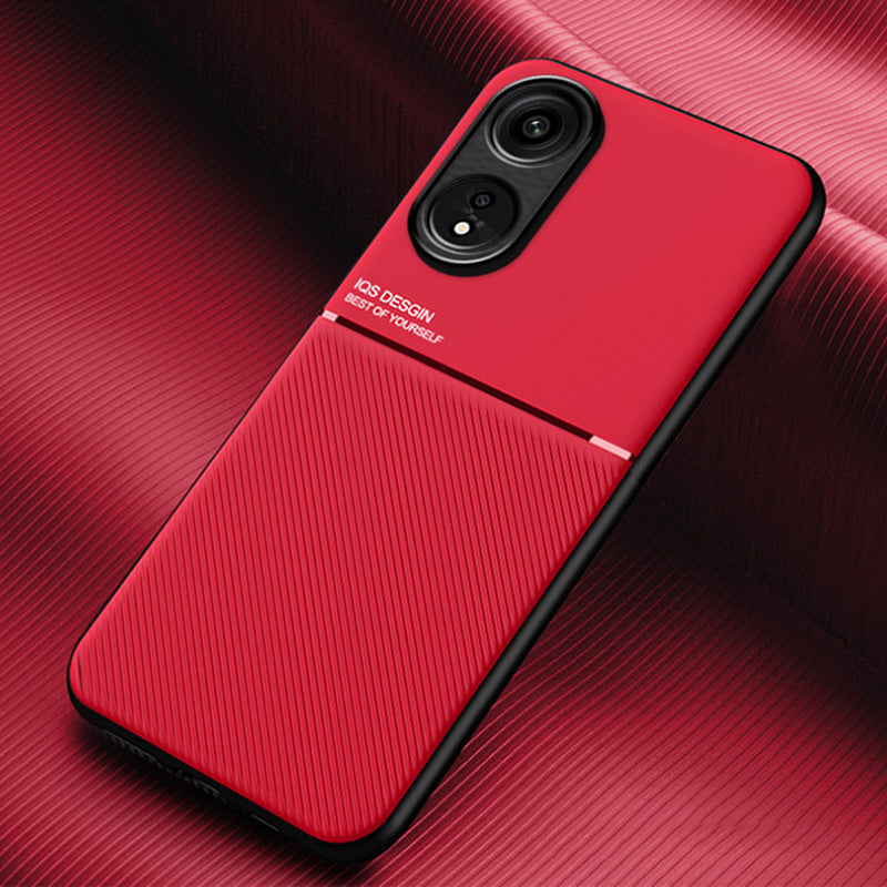 For Oppo A1 Pro 5G / Reno8 T 5G PU Leather+TPU Phone Case Lines Imprinted Protective Phone Cover