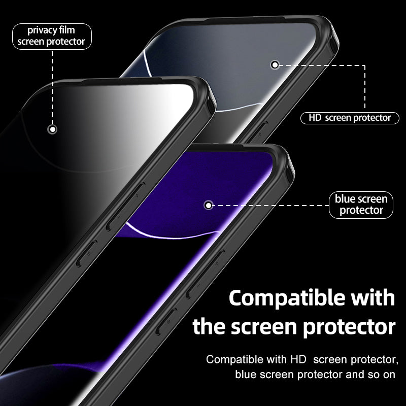 For Honor Magic5 PC+TPU Cellphone Case Shockproof Airbag Protection Phone Cover