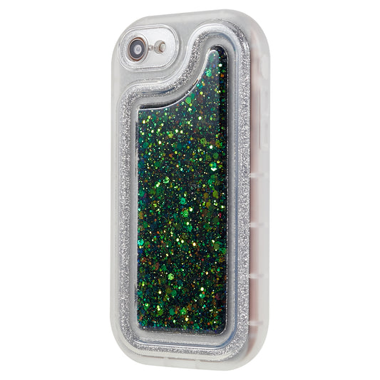 Glitter Phone Case for iPhone 7 / 8 4.7 inch / SE (2020) / (2022) , Soft TPU Epoxy Shockproof Cover