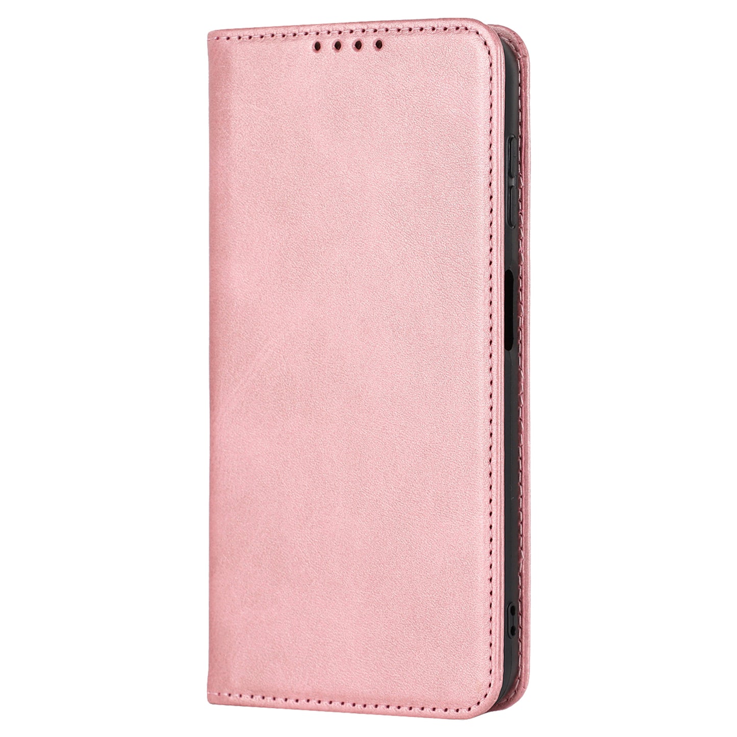 For Samsung Galaxy A14 5G PU Leather Phone Case Calf Texture Stand Wallet Flip Folio Cover