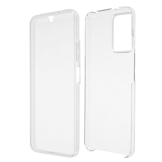 For Xiaomi Redmi Note 12 5G (China) / (India) / (Global) / Poco X5 5G Anti-Drop Case Shell TPU Frame + Acrylic Back + PET Front Guard Phone Case