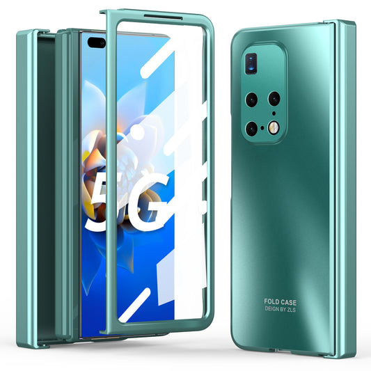 Phone Case for Huawei Mate X2 Anti-Drop Hard PC Protective Phone Shell Cover with Screen Film