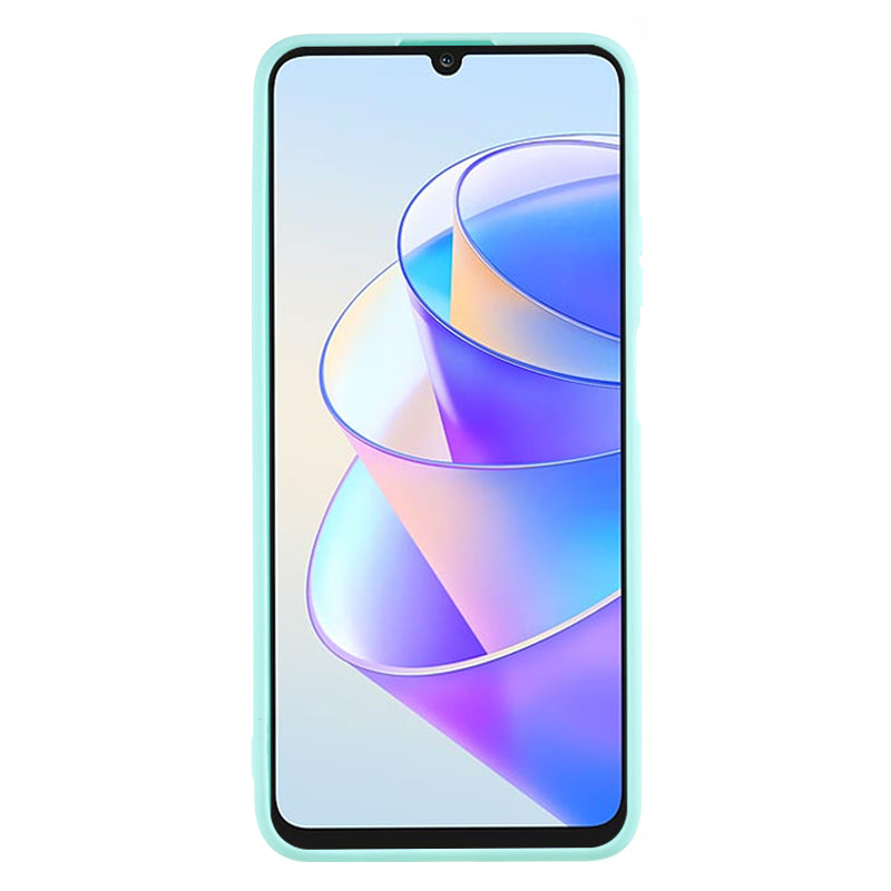 For Honor X7a 5G Straight Edge Soft TPU Anti-Fall Case Precise Cutout Shell Phone Cover