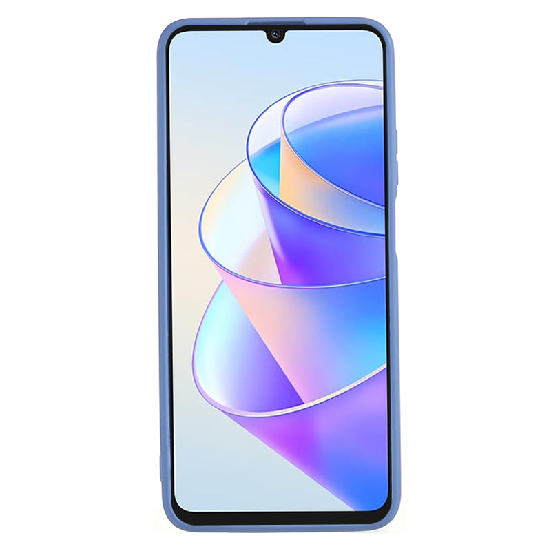 For Honor X7a 5G Straight Edge Soft TPU Anti-Fall Case Precise Cutout Shell Phone Cover
