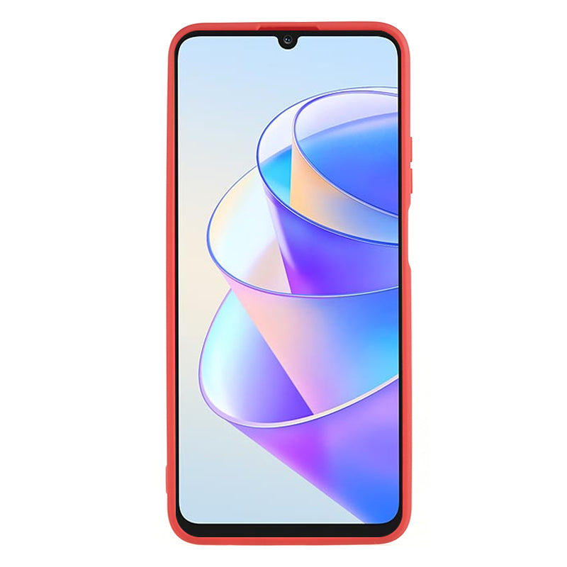 For Honor X7a 5G Straight Edge Soft TPU Anti-Fall Case Precise Cutout Shell Phone Cover