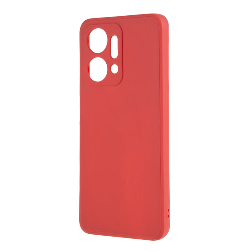 For Honor X7a 5G Straight Edge Soft TPU Anti-Fall Case Precise Cutout Shell Phone Cover