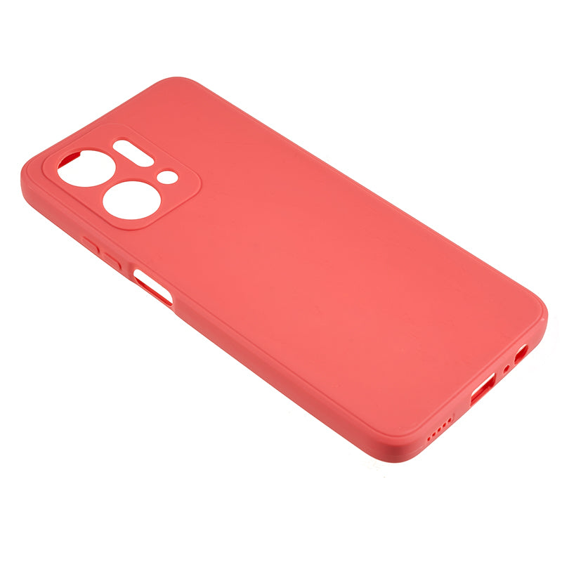 For Honor X7a 5G Straight Edge Soft TPU Anti-Fall Case Precise Cutout Shell Phone Cover