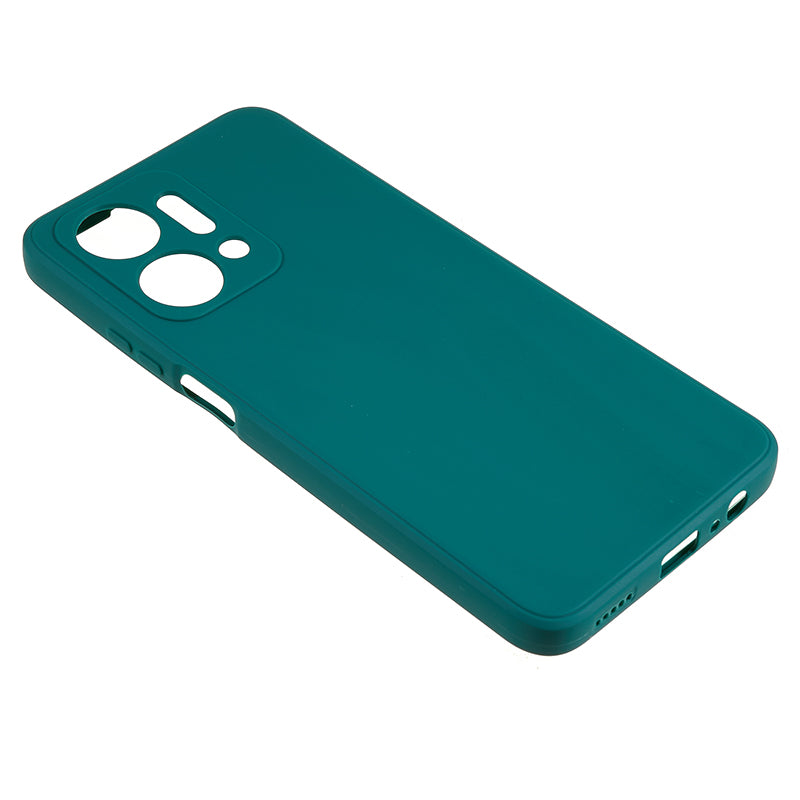 For Honor X7a 5G Straight Edge Soft TPU Anti-Fall Case Precise Cutout Shell Phone Cover