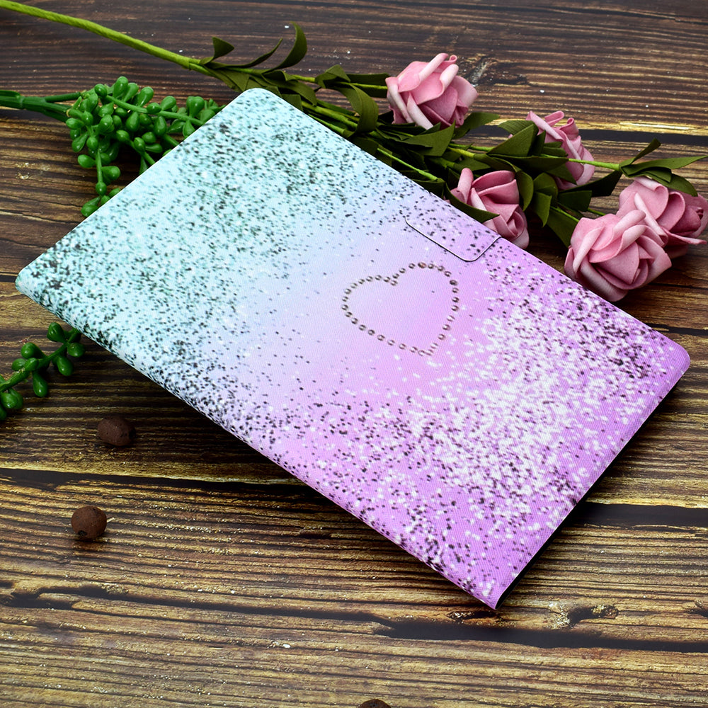 For Huawei MatePad SE 10.4-inch PU Leather Tablet Case Pattern Printing Stand Card Slot Cover