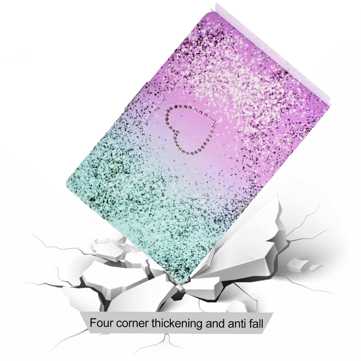 For Huawei MatePad SE 10.4-inch PU Leather Tablet Case Pattern Printing Stand Card Slot Cover