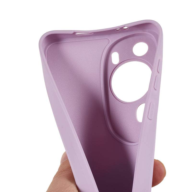 For Huawei P60 Art Drop Resistant Straight Edge Soft TPU Case Precise Cutout Phone Cover