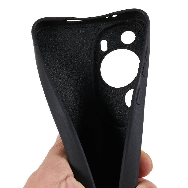 For Huawei P60 Art Drop Resistant Straight Edge Soft TPU Case Precise Cutout Phone Cover