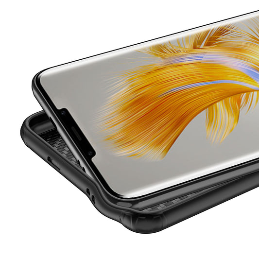 For Huawei Mate 50 Pro 4G Kevlar Fiber TPU Drop-resistant Phone Case Magnetic Back Cover