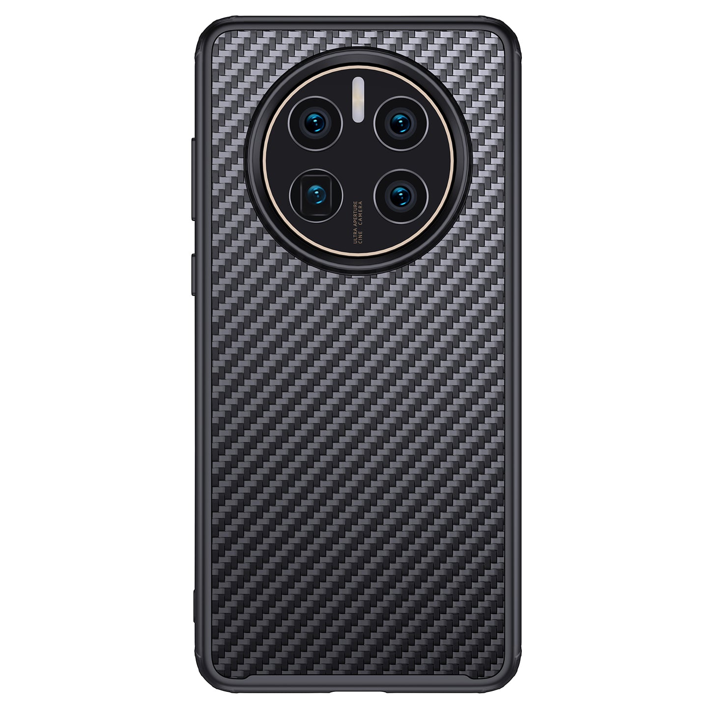 For Huawei Mate 50E 4G / Mate 50 4G Magnetic Cellphone Back Cover Kevlar Fiber TPU Anti-drop Phone Case