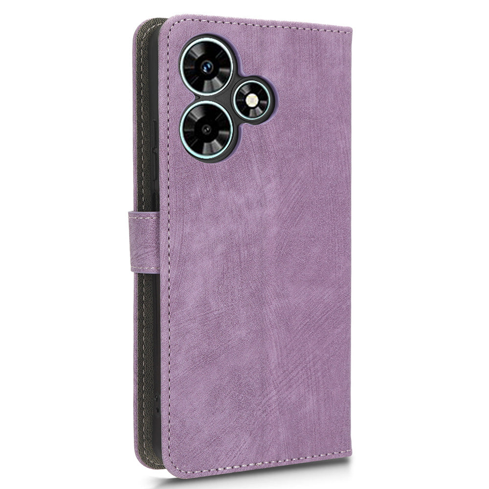 For Infinix Hot 30i X669 / Hot 30i NFC Drop-proof Stand Cover RFID Blocking Wallet Leather Case with Strap