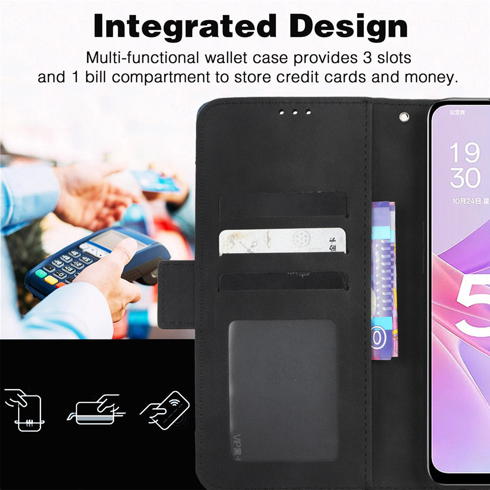 For Infinix Hot 30i / Hot 30i NFC X669 Flip Stand Phone Case PU Leather Multiple Card Slots Wallet Cover