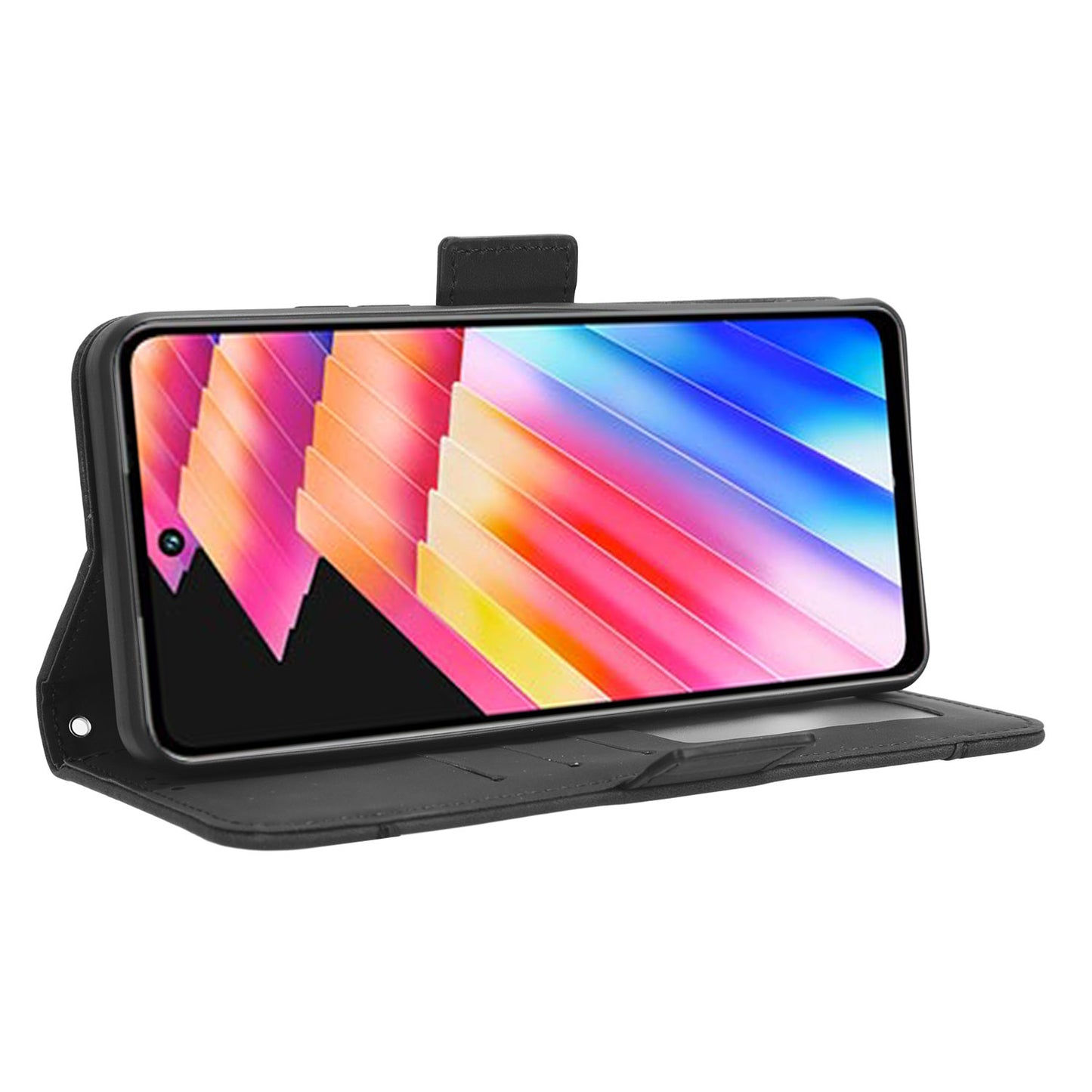 For Infinix Hot 30 X6831 PU Leather Stand Phone Cover Multiple Card Slots Flip Wallet Case