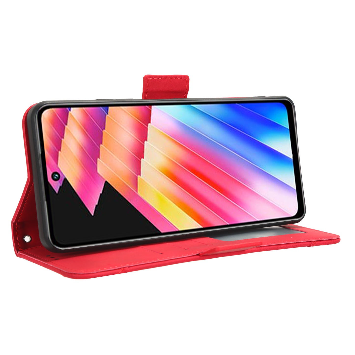 For Infinix Hot 30 X6831 PU Leather Stand Phone Cover Multiple Card Slots Flip Wallet Case