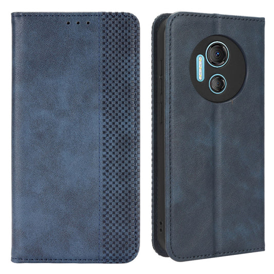 For Doogee X97 / X97 Pro Vintage PU Leather Wallet Phone Case Folio Stand Protective Cover