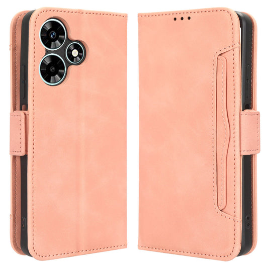 For Infinix Hot 30 Play Flip Stand Leather Phone Case Multiple Card Slots Wallet Cover