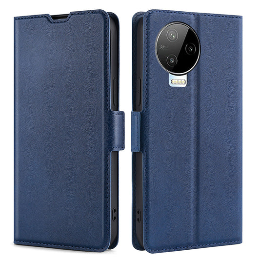 For Infinix Note 12 Pro 4G / Note 12 (2023) 4G PU Leather Drop-proof Phone Flip Case Stand Card Slot Cover